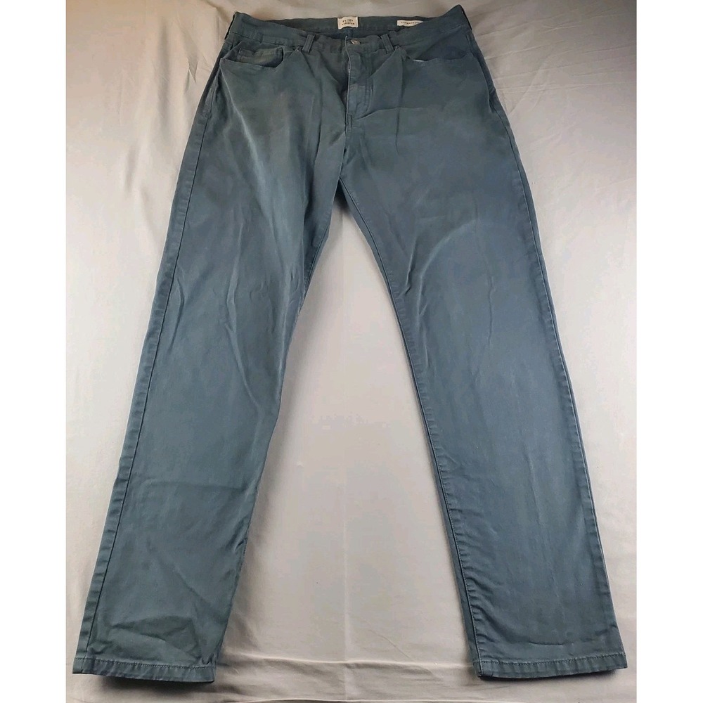 Flint Tinder Pants Mens 34x32 Tapered Fit Golf Performance Chino Commute Adult - Picture 1 of 15